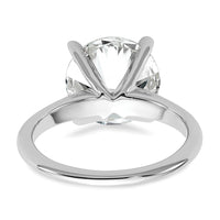 14kw 5ct Cert Lab Grown Diamond VS/SI+ G+ Round Comp Solitaire Eng Ring