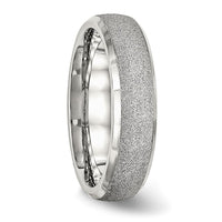 Stainless Steel Polished Laser Cut 6mm Band