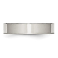 Stainless Steel Polished 5mm Flat Band