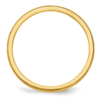 14k 1.5mm Milgrain Band