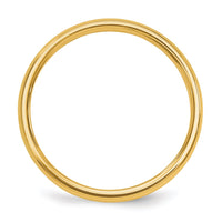 14k Polished 2mm Band