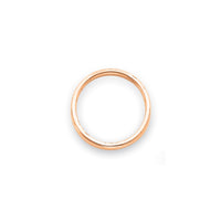 14k Rose Gold Polished 2mm Band