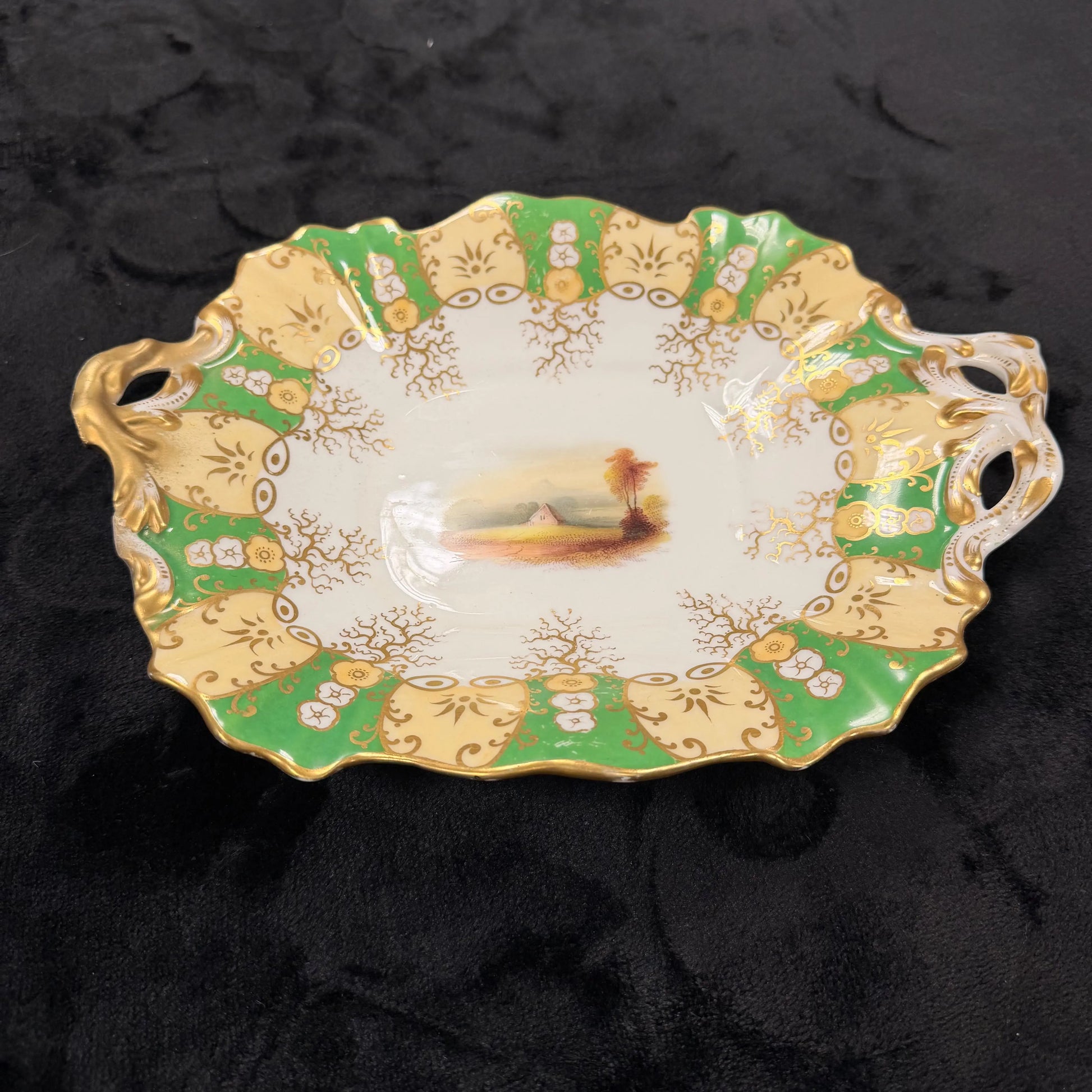 Silver-Plated Serving Platter Size 16" Length ABC Rugs Kilims