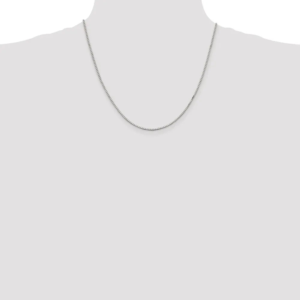Sterling Silver 1.5mm Box Chain