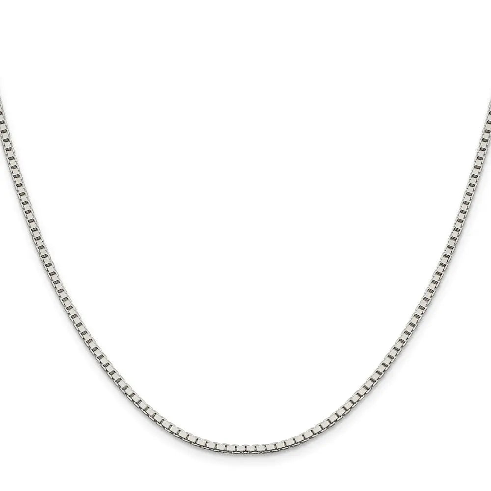 Sterling Silver 1.9mm Box Chain