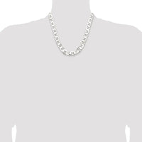 Sterling Silver 11.5mm Flat Anchor Chain