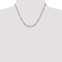 Sterling Silver 3.75mm Figaro Anchor Chain