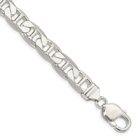 Sterling Silver 9.5mm Flat Anchor Chain