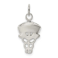 Sterling Silver Nurse Symbol Charm
