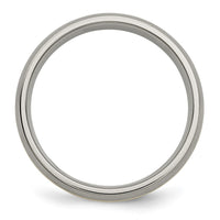 Titanium Brushed w/14k Yellow Inlay 5mm Band