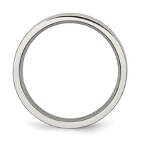 Titanium Brushed 5mm Flat Band