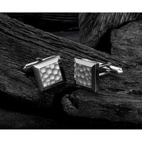 Titanium Polished with Black/Green Carbon Fiber Inlay 8mm Ring