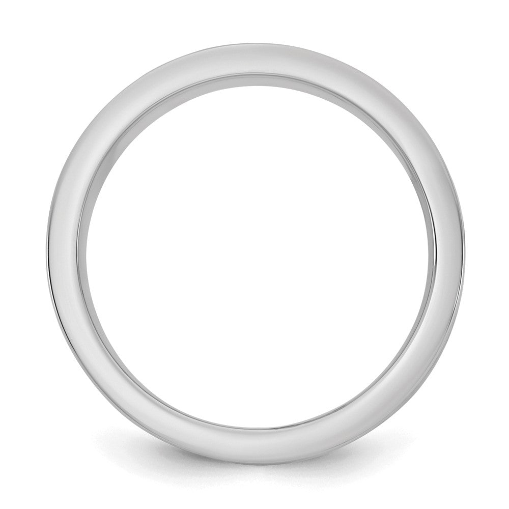 14k Two-Tone W/Y 7mm Step Up Flat Edge Wedding Band Size 7