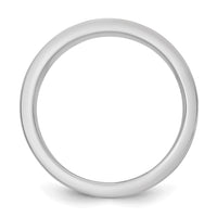 14k Two-Tone W/Y 7mm Step Up Flat Edge Wedding Band Size 12