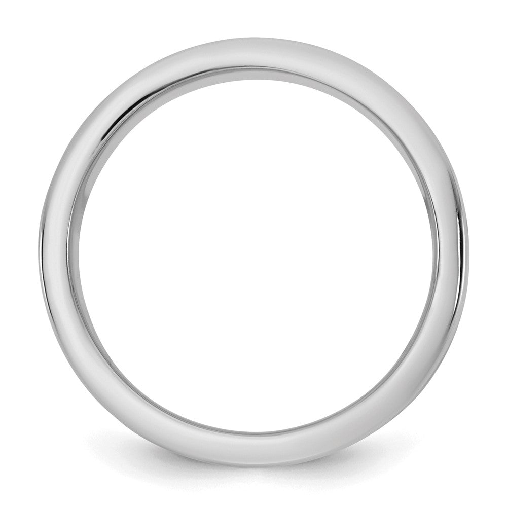 14k Two-Tone W/Y 8mm Step Up Flat Edge Wedding Band Size 12.5
