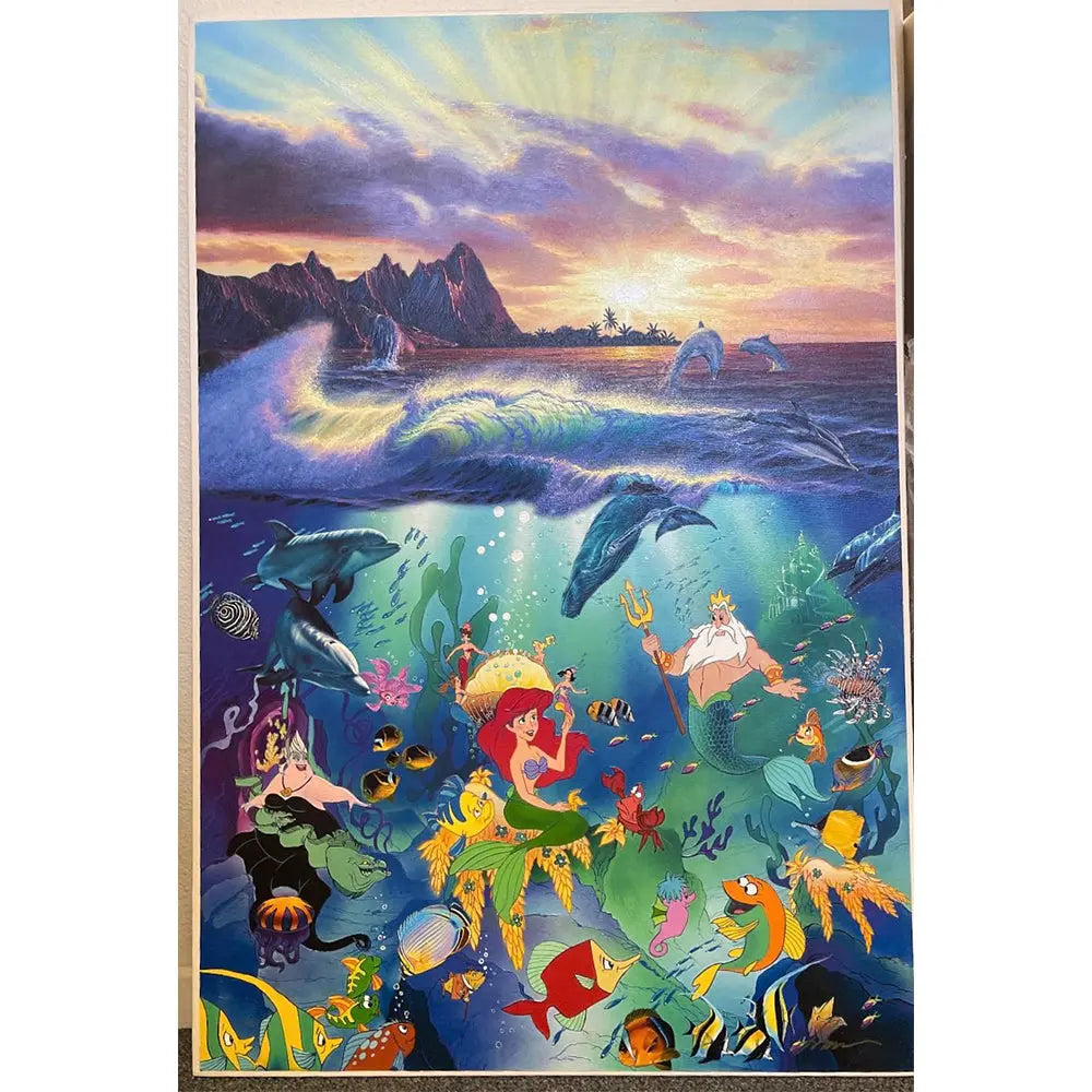 Under the Sea – The Little Mermaid | Disney Limited Art (24″ × 36″) ABC Rugs Kilims