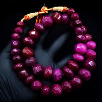 Very Attractive 1184.00 Cts Pink Ruby Amazing Cut Necklace Jewelery VK 11 E594 ABC Jewelery
