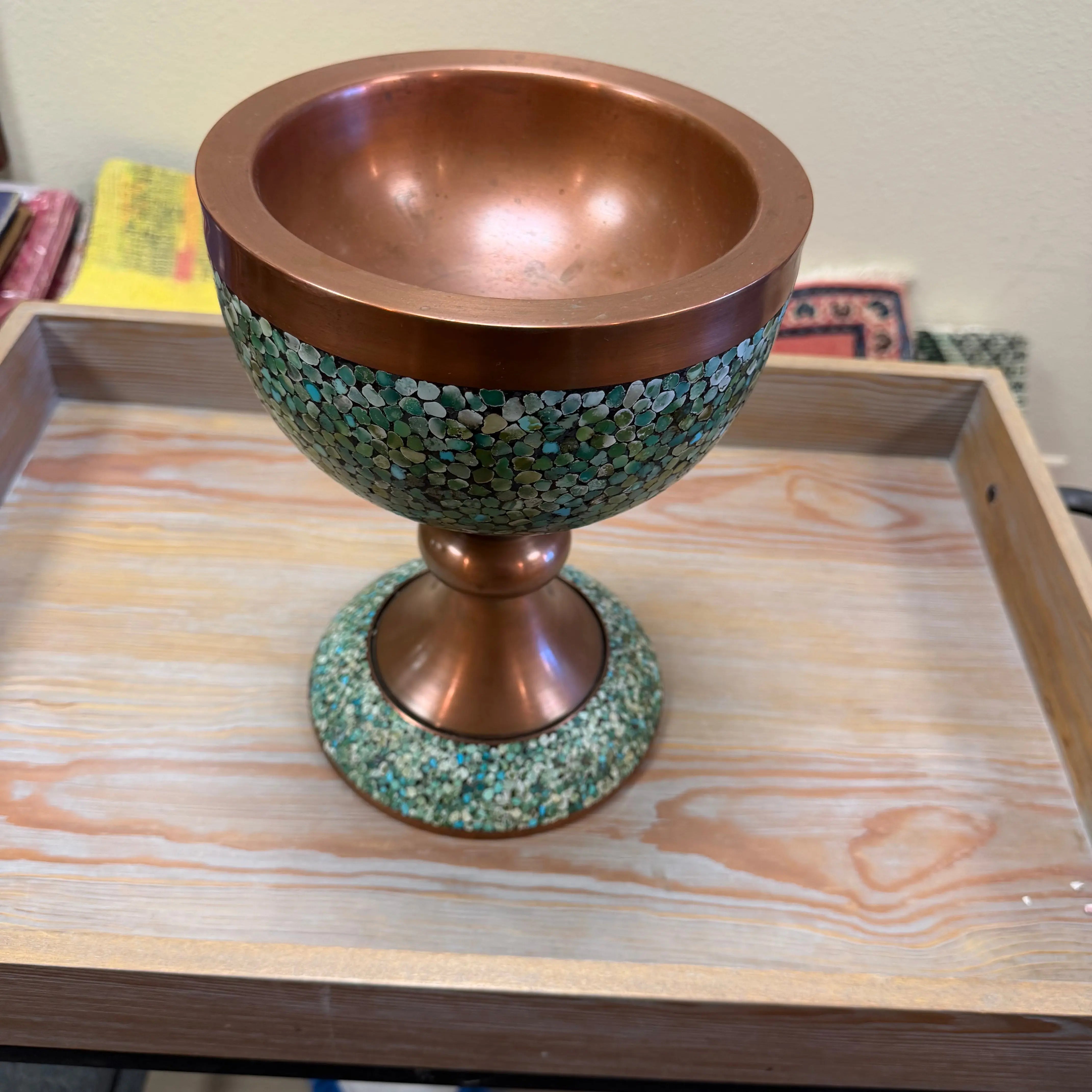 Vintage Brass Handbell 5" Height ABC Rugs Kilims