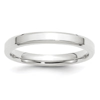 14KW 3mm Bevel Edge Comfort Fit Band Size 8
