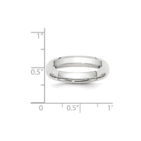 10KW 4mm Bevel Edge Comfort Fit Band Size 12.5