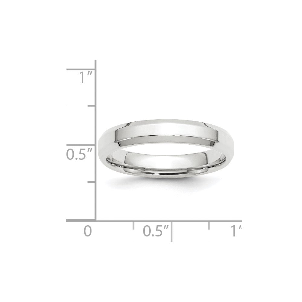 10KW 4mm Bevel Edge Comfort Fit Band Size 10