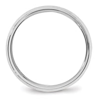 10KW 6mm Bevel Edge Comfort Fit Band Size 9