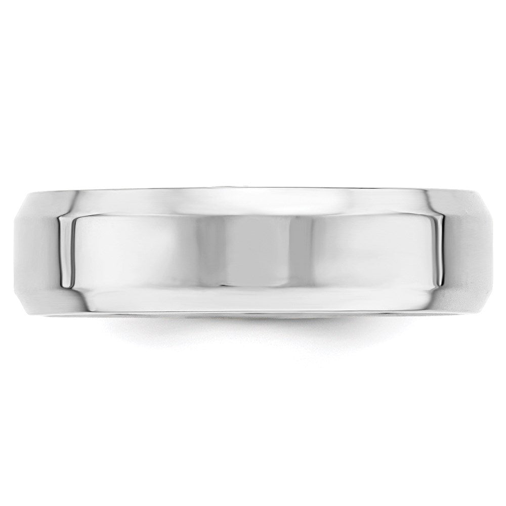 10KW 6mm Bevel Edge Comfort Fit Band Size 13.5