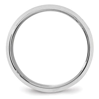 10KW 8mm Bevel Edge Comfort Fit Band Size 7