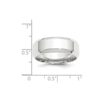 14KW 8mm Bevel Edge Comfort Fit Band Size 13