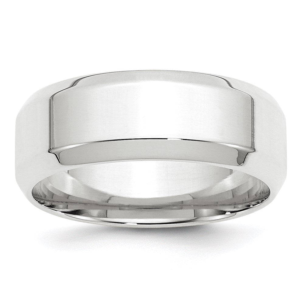 10KW 8mm Bevel Edge Comfort Fit Band Size 8