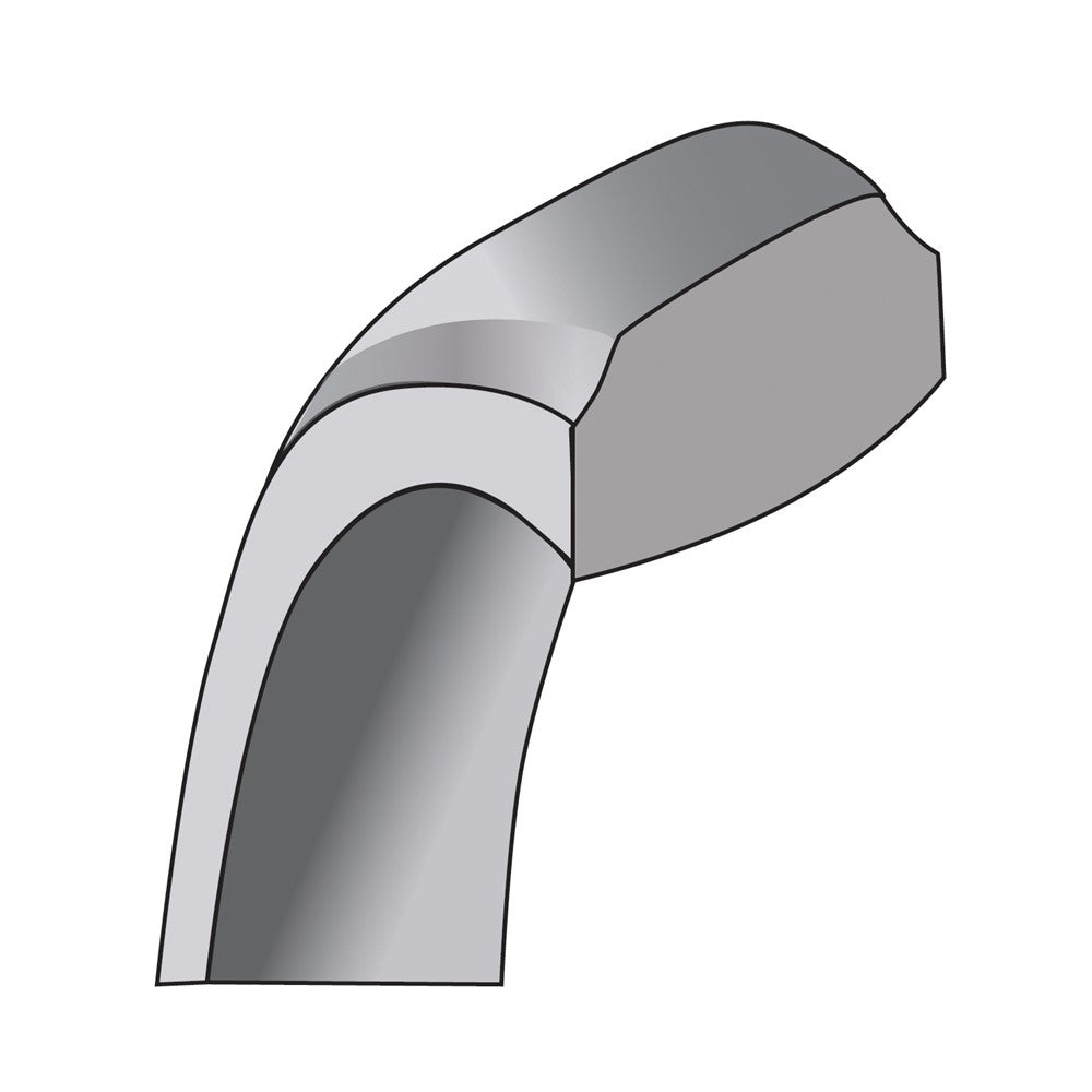 10KW 3mm Bevel Edge Comfort Fit Band Size 10.5