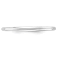 10KW 2mm Standard Comfort Fit Band Size 7.5