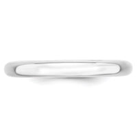14KW 3mm Standard Comfort Fit Wedding Band Size 4