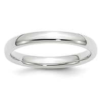 14KW 3mm Standard Comfort Fit Wedding Band Size 4.5