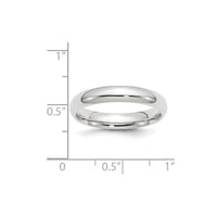 14KW 4mm Standard Comfort Fit Wedding Band Size 9