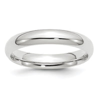 14KW 4mm Standard Comfort Fit Wedding Band Size 8