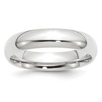 14KW 5mm Standard Comfort Fit Wedding Band Size 10
