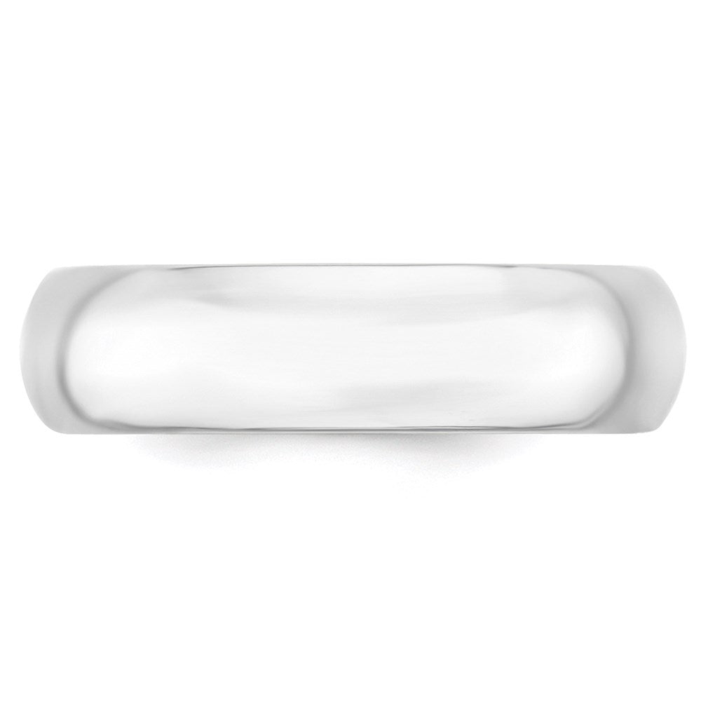 14KW 6mm Standard Comfort Fit Wedding Band Size 4