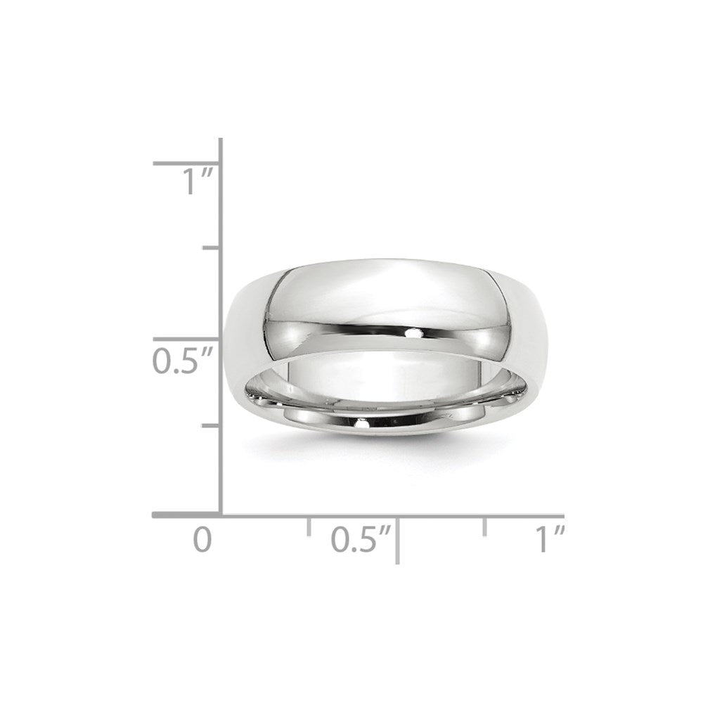 14KW 7mm Standard Comfort Fit Wedding Band Size 9