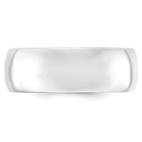 14KW 8mm Standard Comfort Fit Wedding Band Size 8