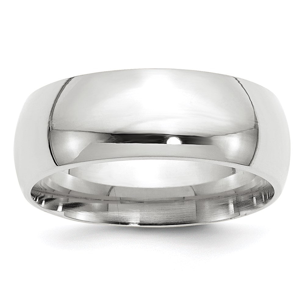 14KW 8mm Standard Comfort Fit Wedding Band Size 8