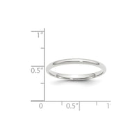10KW 2mm LTW Comfort Fit Band Size 8.5