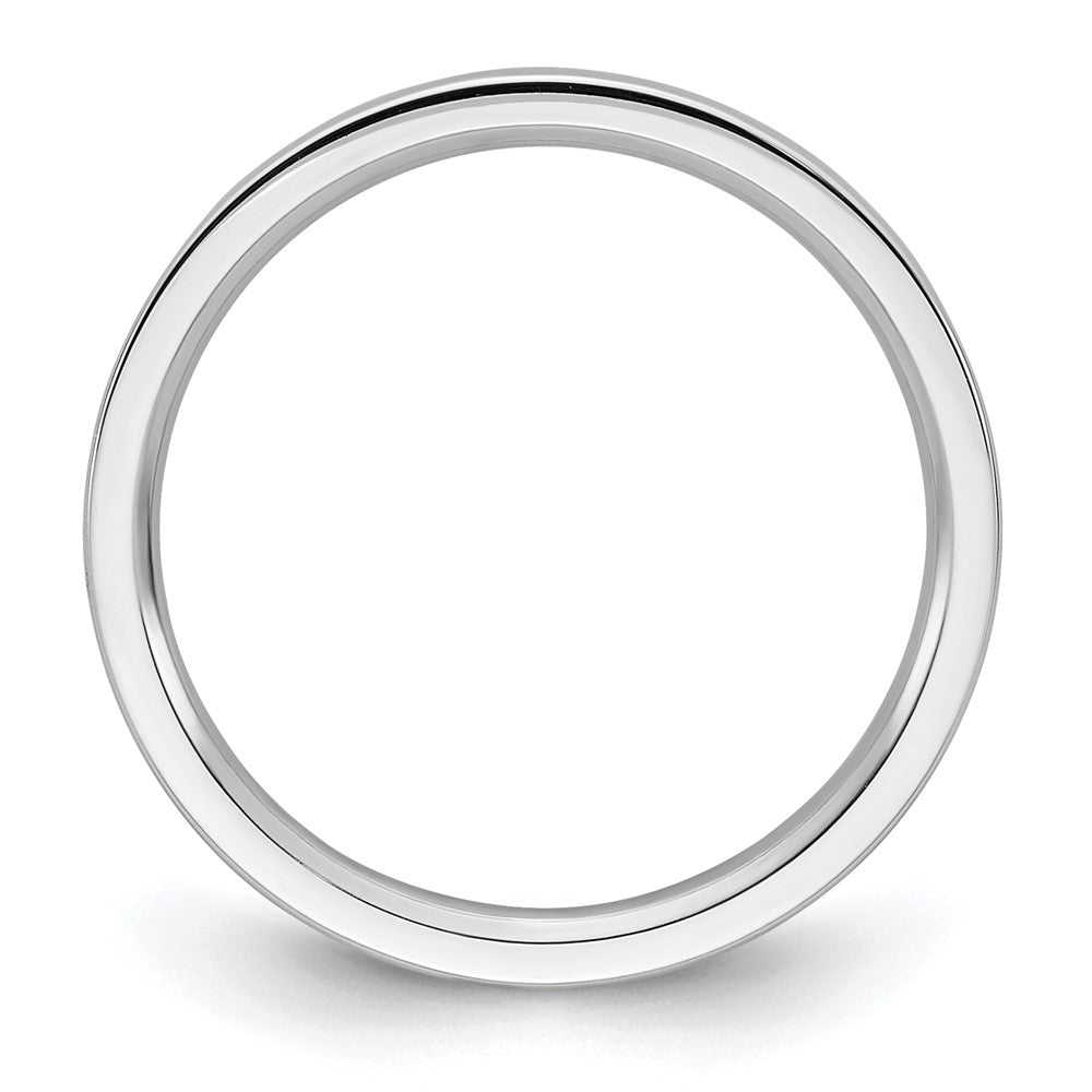 10KW 2mm Standard Flat Comfort Fit Band Size 7
