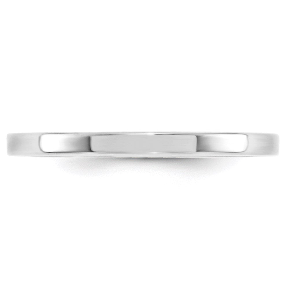 10KW 2mm Standard Flat Comfort Fit Band Size 13.5