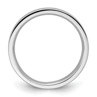 10KW 3mm Standard Flat Comfort Fit Band Size 6
