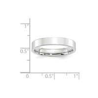 14KW 4mm Standard Flat Comfort Fit Band Size 5