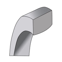 14KW 3mm Standard Flat Comfort Fit Band Size 9.5