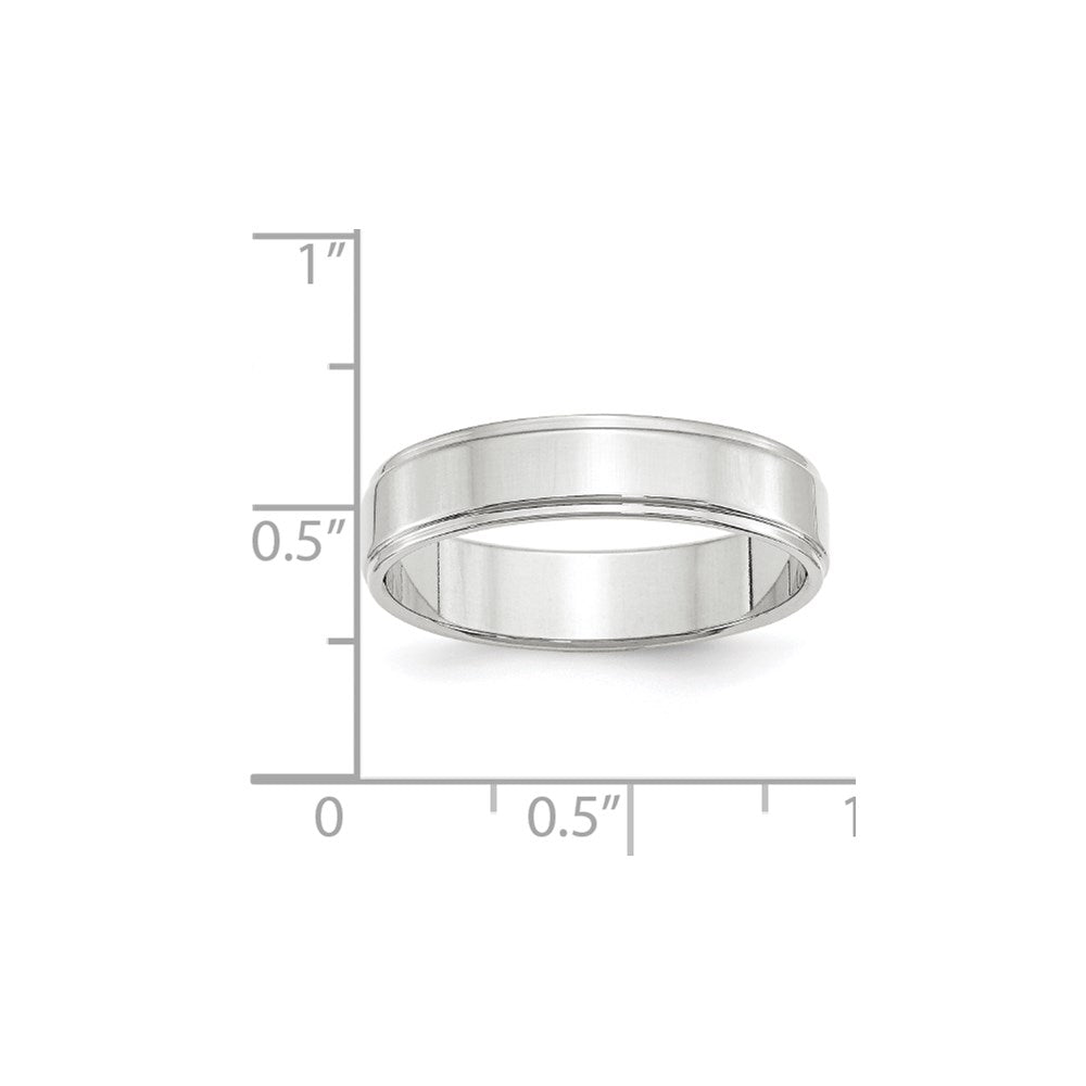 14KW 5mm Flat with Step Edge Band Size 5.5