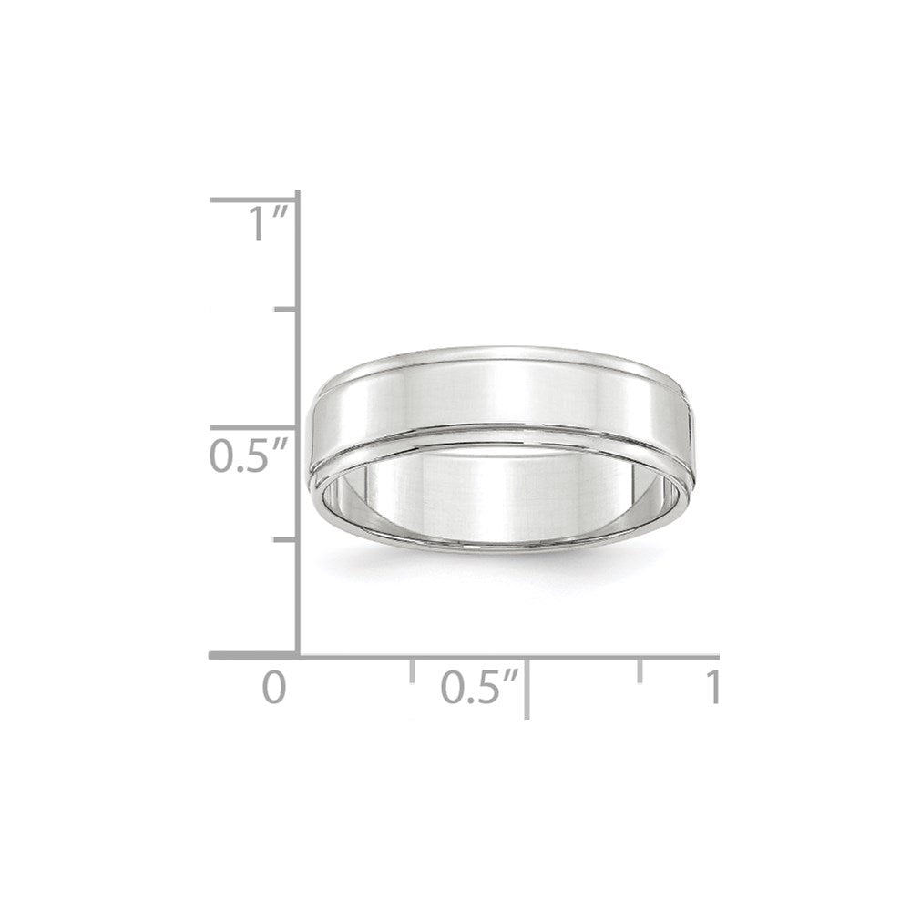 14KW 6mm Flat with Step Edge Band Size 11