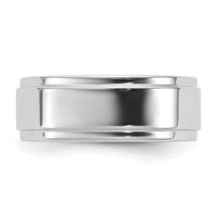 14KW 7mm Flat with Step Edge Band Size 7.5